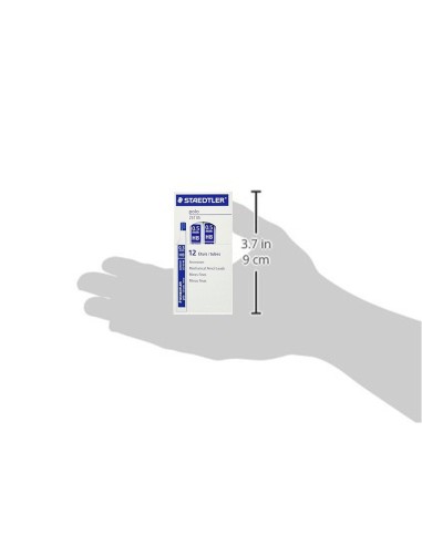 MINAS STAEDTLER GRAFITO 0,5 MM HB POLO 257 TUBO C/12 MINAS