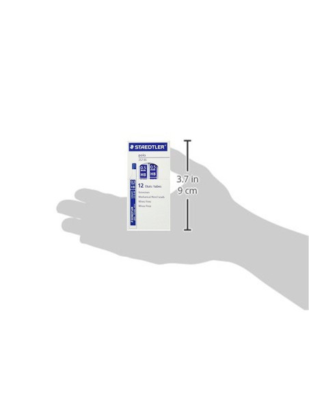 MINAS STAEDTLER GRAFITO 0,5 MM HB POLO 257 TUBO C/12 MINAS