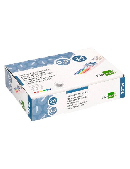 MINAS COL.SURT. 0.5MM ESTUCHE 12 MINAS