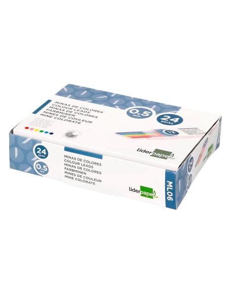 MINAS COL.SURT. 0.5MM ESTUCHE 12 MINAS