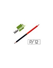 LAPICES BICOLOR LIDERPAPEL ROJO-AZUL 2