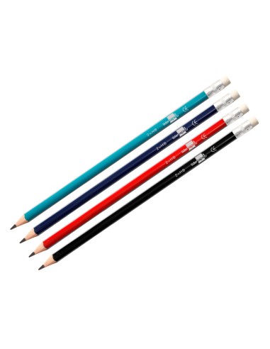 LAPICES GRAFITO C/GOMA TRIANGULAR