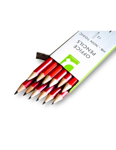 LAPICES DE GRAFITO Q-CONNECT SIN GOMA N.2 HB
