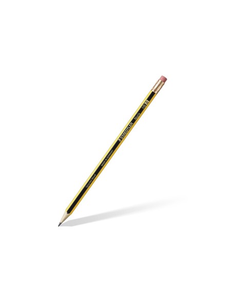 LAPICES GRAFITO STAEDTLER NORIS N.2 HB C/GOMA