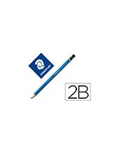 LAPICES DE GRAFITO STAEDTLER MARS LUMOGRAPH 100 2B UNIDAD 100-2B 2