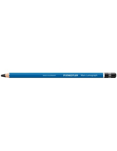 LAPICES DE GRAFITO STAEDTLER MARS LUMOGRAPH 100 8B UNIDAD 100-8B