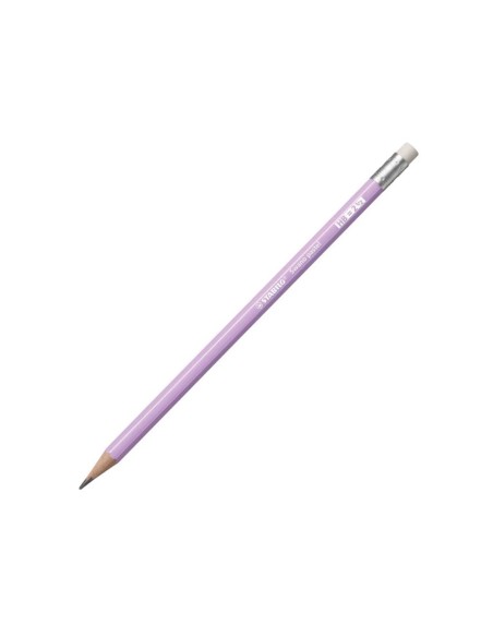 LAPICES GRAFITO GOMA STABILO SWANO MINA 2,2MM DUREZA HB 72 UD.PASTEL