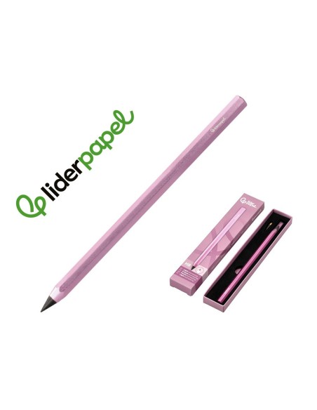 LAPIZ GRAFITO INFINITO  AL.HEXAGONAL ROSA ULTRA RESISTENTE 1 RECAMBIO