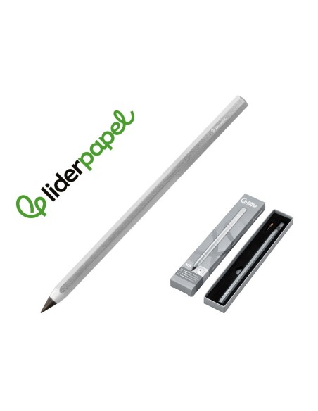 LAPIZ GRAFITO INFINITO  AL.HEXAGONAL PLATEADO ULTRA RESISTENTE 1 REC