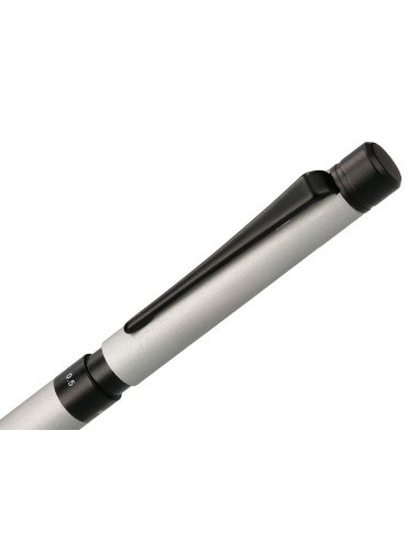 BOLIGRAFO BELIUS ZURICH 3 1 PLATEADO TINTA NG. RJ. PORTAMINAS 0,5MM