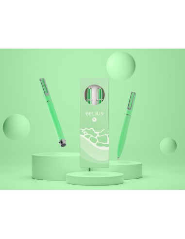 JUEGO ROLLER BELIUS ENDLESS SUMMER AL.VE. PLATA TINTA AZ. CAJA DISEÑO