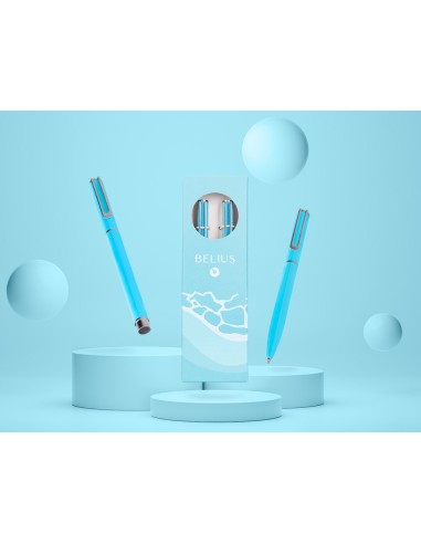 JUEGO ROLLER BELIUS ENDLESS SUMMER AL.CEL.PLATA TINTA AZ. CAJA DISEÑO