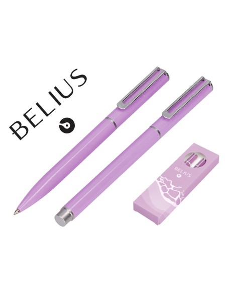 JUEGO ROLLER BELIUS ENDLESS SUMMER AL.MORADO PLATA TINTA AZ.CJ DISEÑO