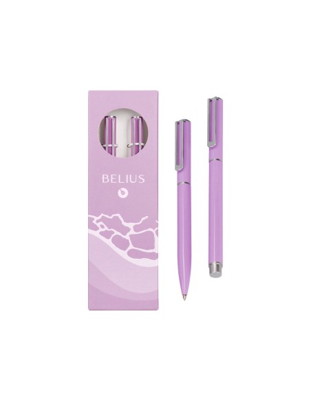 JUEGO ROLLER BELIUS ENDLESS SUMMER AL.MORADO PLATA TINTA AZ.CJ DISEÑO