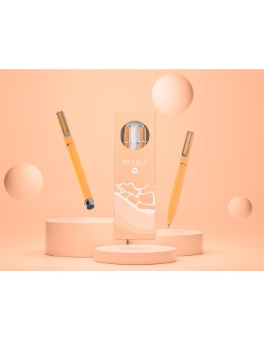 JUEGO ROLLER BELIUS ENDLESS SUMMER AL.NG. PLATA TINTA AZ. CJ  DISEÑO