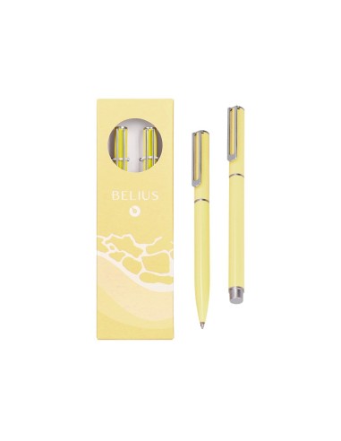 JUEGO ROLLER BELIUS ENDLESS SUMMER AL. AM. PLATA TINTA AZ. CJ  DISEÑO