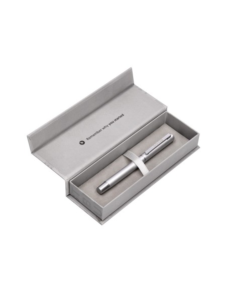 ROLLER BELIUS UNSTOPPABLE PLATEADO TINTA NG. CAJA DISEÑO