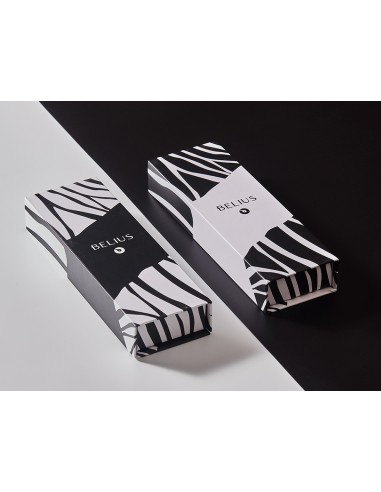 BOLIGRAFO BELIUS DUALITA CUERPO NG.COLOR BL.TINTA AZ. CAJA DISEÑO