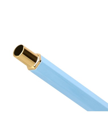 BOLIGRAFO BELIUS MACARON BLISS HEXAGONAL CEL. GOLD AZ. CAJA DISEÑO