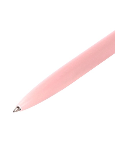 BOLIGRAFO BELIUS ROCKET B AL.MINIMALISTA ROSA AZ. CAJA CILINDRICA