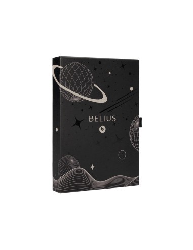 ROLLER FUNDA SIMILPIEL BELIUS SPACE B MINIMALISTA GRIS TINTA AZ.