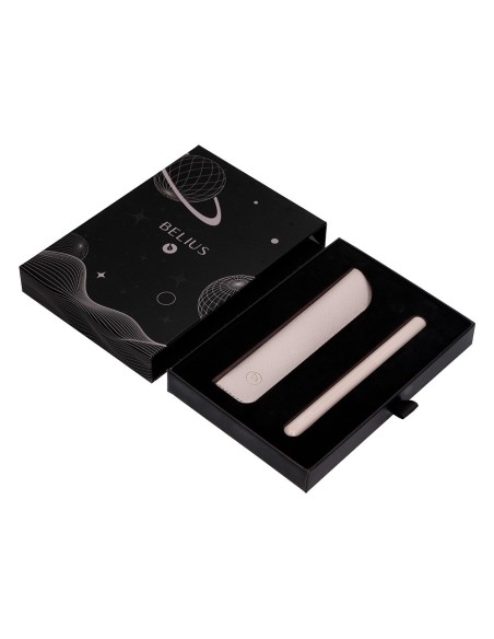 ROLLER FUNDA SIMILPIEL BELIUS SPACE B MINIMALISTA GRIS TINTA AZ.