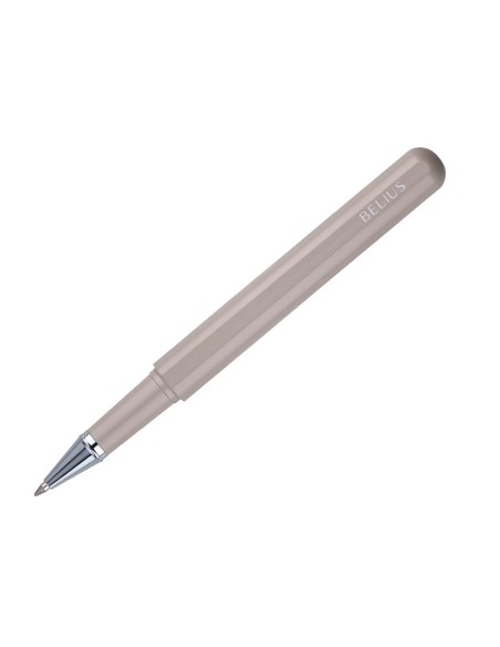 ROLLER FUNDA SIMILPIEL BELIUS SPACE B MINIMALISTA GRIS TINTA AZ.