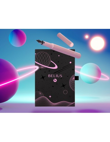 ROLLER FUNDA SIMILPIEL BELIUS SPACE B MINIMALISTA ROSA TINTA AZ.