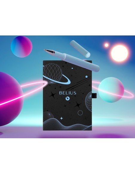 ROLLER FUNDA SIMILPIEL BELIUS SPACE B MINIMALISTA AZ. TINTA AZ.