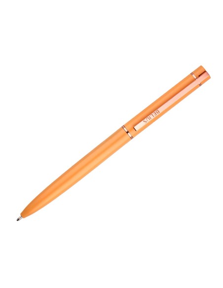 BOLIGRAFO BELIUS ROSE AL.COLOR NJ./ORO ROSA TINTA AZ. CAJA DISEÑO