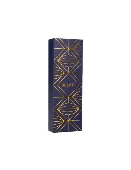 BOLIGRAFO BELIUS SOIREE AL.COLOR AZ.MAR. DORADO TINTA AZ. CAJA DISEÑO