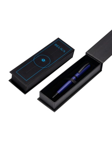 BOLIGRAFO BELIUS TURBO AL.COLOR AZ. NG.TINTA AZ. CAJA DISEÑO