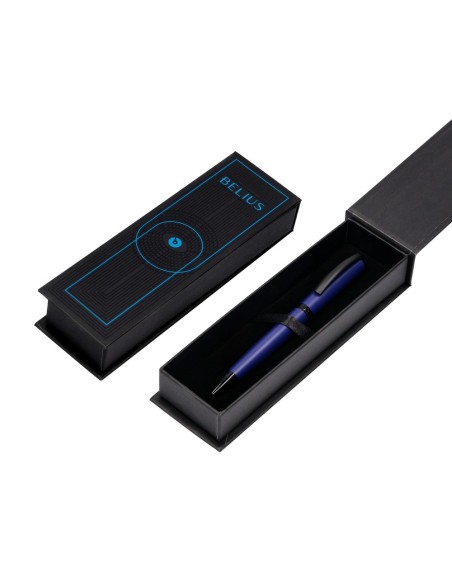 BOLIGRAFO BELIUS TURBO AL.COLOR AZ. NG.TINTA AZ. CAJA DISEÑO