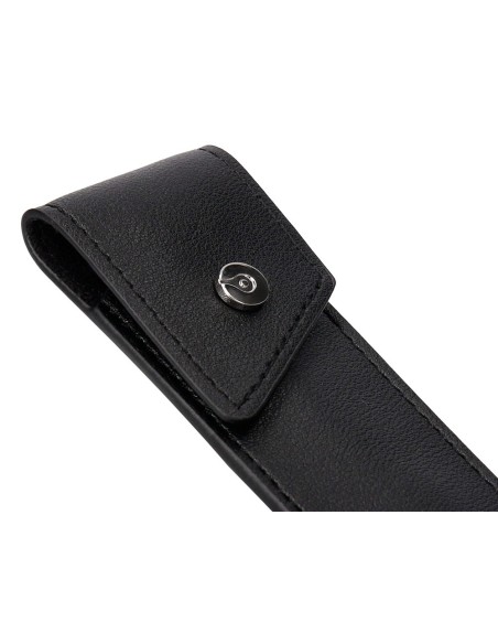 PLUMA  BELIUS TURBO AL.TEXTURA PUNTEADA NG.Y PLATEADO TINTA AZ.