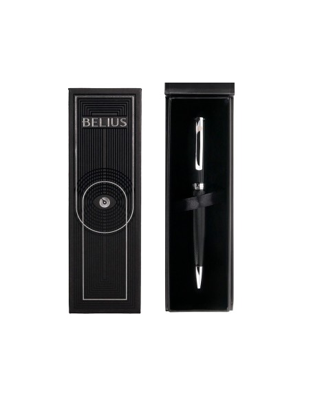 ROLLER BELIUS TURBO AL.TEXTURA PUNTEADA NG.Y PLATEADO TINTA AZ.