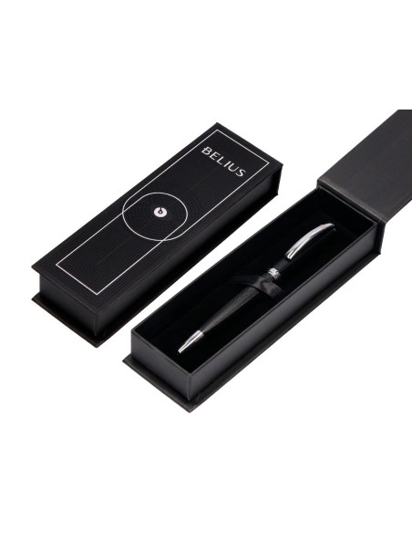 ROLLER BELIUS TURBO AL.TEXTURA PUNTEADA NG.Y PLATEADO TINTA AZ.