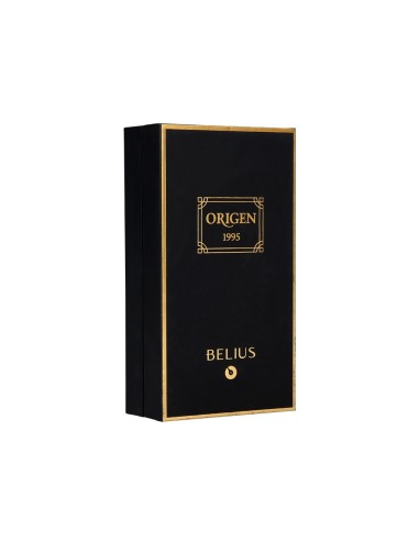 PLUMA FRASCO TINTA BELIUS ORIGEN 1995 AL.TEXT.CEPILLADA NG.TINTA NG.