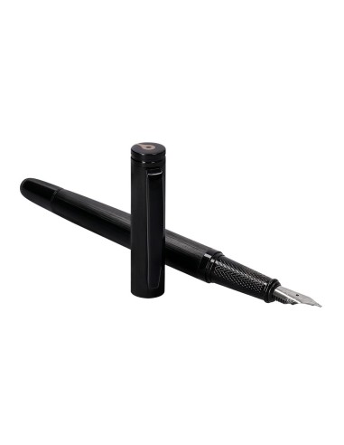 PLUMA FRASCO TINTA BELIUS ORIGEN 1995 AL.TEXT.CEPILLADA NG.TINTA NG.