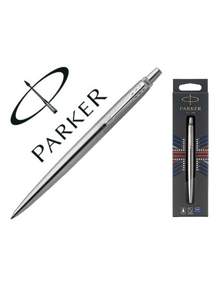 BOLIGRAFO PARKER JOTTER CORE ACERO CT BLISTER