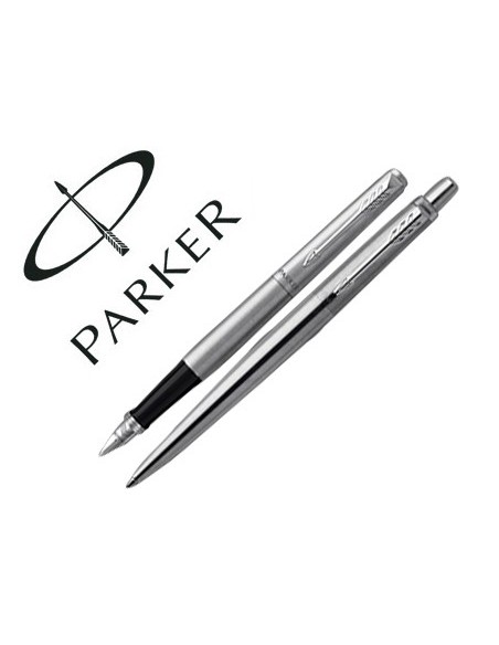 JUEGO PARKER DUO JOTTER ACERO CT BOLIGRAFO+PLUMA
