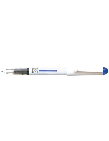 PLUMA PILOT V PEN BLANCO DESECHABLE AZUL SVPN-4WL