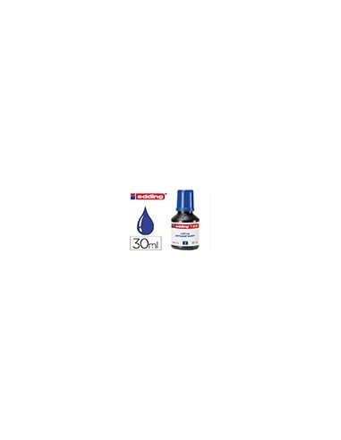 TINTA ROTULADOR EDDING T-25 AZUL FRASCO 30 ML