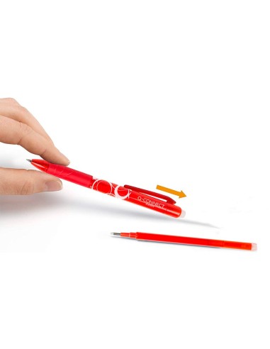 RECAMBIO BOLIGRAFO Q-CON.RETRACTIL KF11059 BORRABLE RJ. CAJA 3 UD.