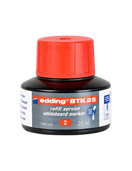TINTA ROTULADOR EDDING PIZARRA BL.BTK-25 RJ. FRASCO 25 ML