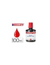 TINTA ROTULADOR EDDING T-100 ROJO FRASCO 100 ML 2