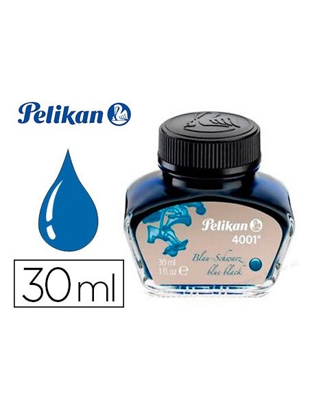 TINTA ESTILOGRAFICA PELIKAN 4001 NG./AZUL BOTE 30 ML