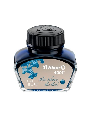 TINTA ESTILOGRAFICA PELIKAN 4001 NG./AZUL BOTE 30 ML