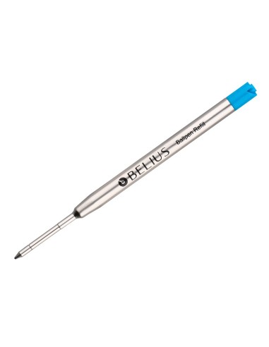 RECAMBIO BOLIGRAFO BELIUS AZ. 0,8MM CAJA 3 UD.