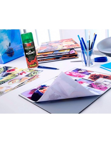 PEGAMENTO SCOTCH SPRAY REMOUN 400 ML ADH.REPOSICIONABLE INDEFINIDAMEN