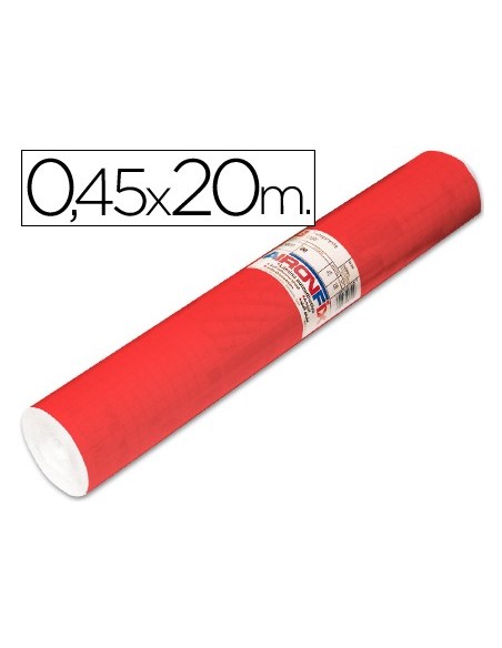 ROLLO ADH.AIRONFIX UNICOLOR ROJO MATE CLARO 67151-ROLLO 20 MT